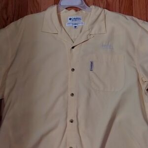 Men's Yellow Columbia Shirt